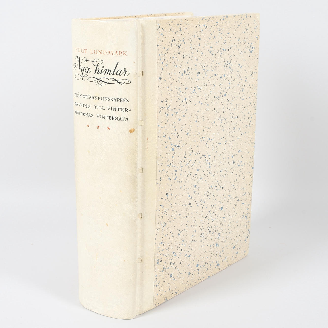 KNUT LUNDMARK. Bog, Nye himler, Astronomi, 1943.