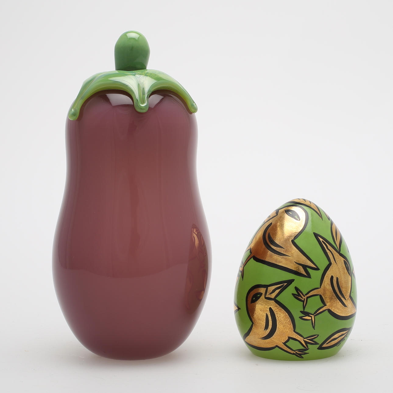 KONSTGLAS, 2 st, Strömbergshyttan och Ulrica Hydman Vallien.