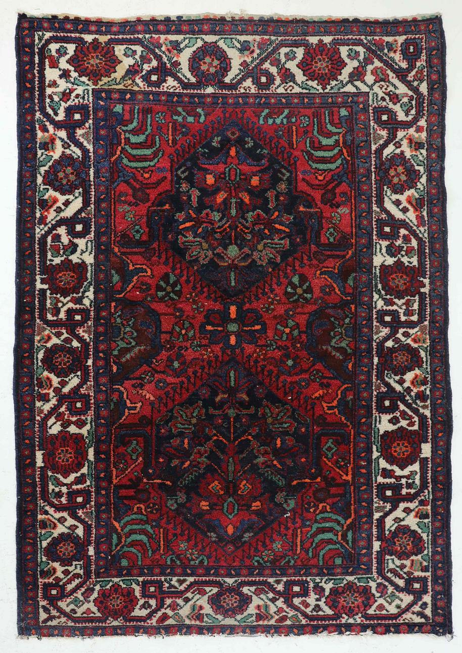 ORIENT CARPET, hand-knotted, approx 200x126 cm.