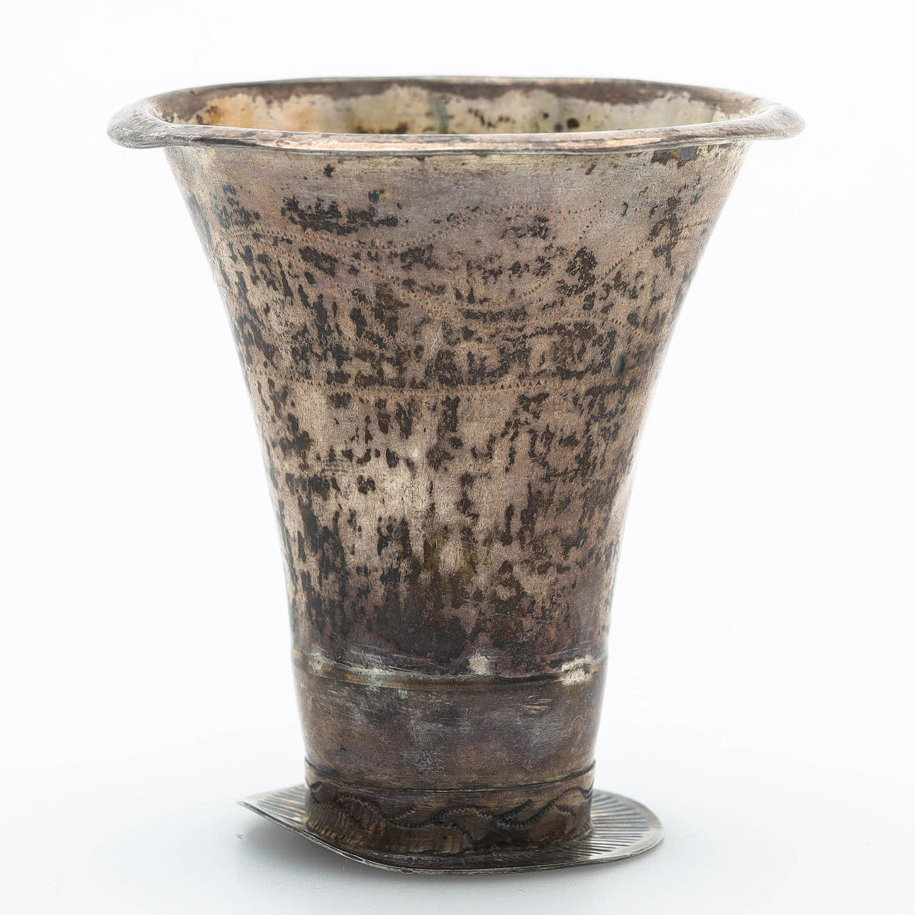 A silver Jonas O. Enberg beaker, Vänersborg 1842.