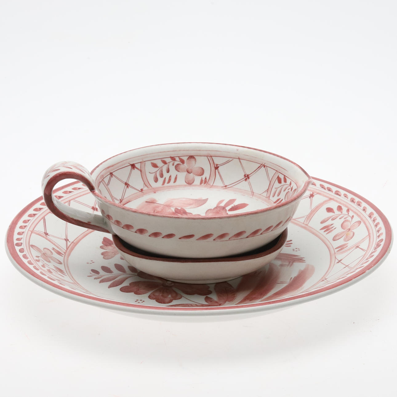 ILSE CLAESSON. A 3-piece platter & bowl, Rörstrand.