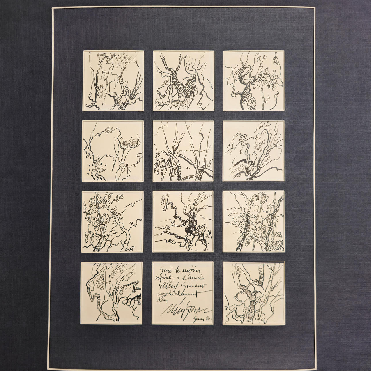 JOSEP MINISTERIAL. COMIC. PEN ON PAPER.