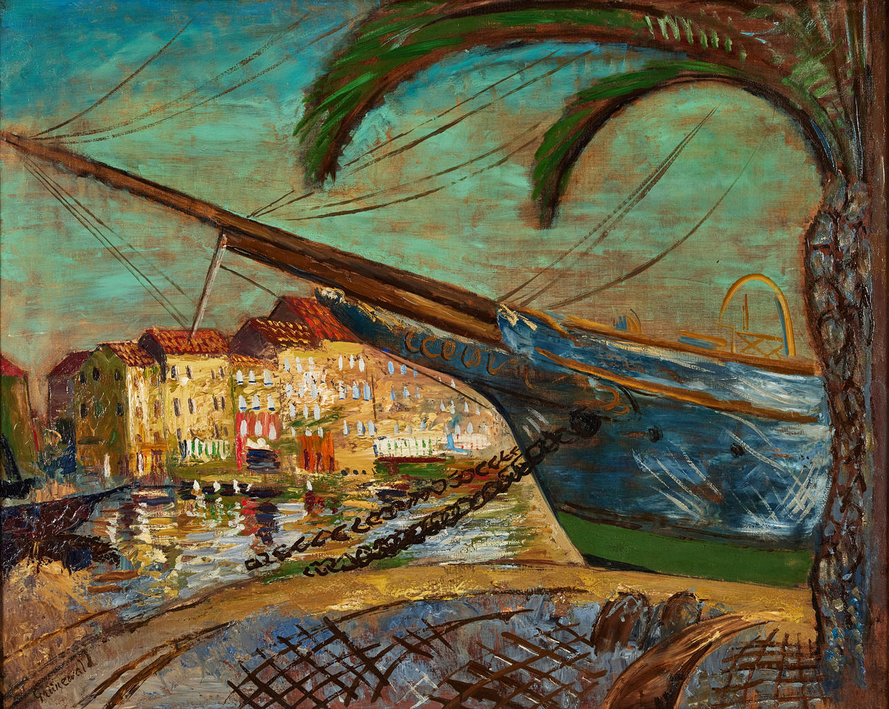 ISAAC GRÜNEWALD. “The Blue Boat”.