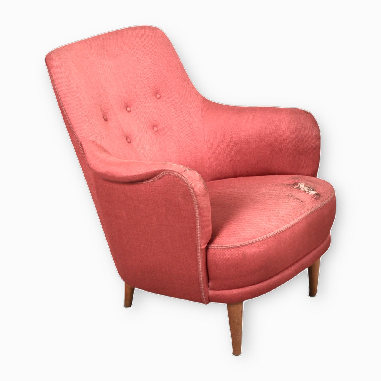 Carl Malmsten, ein Sessel, „Samsas“, OH Sjögren.