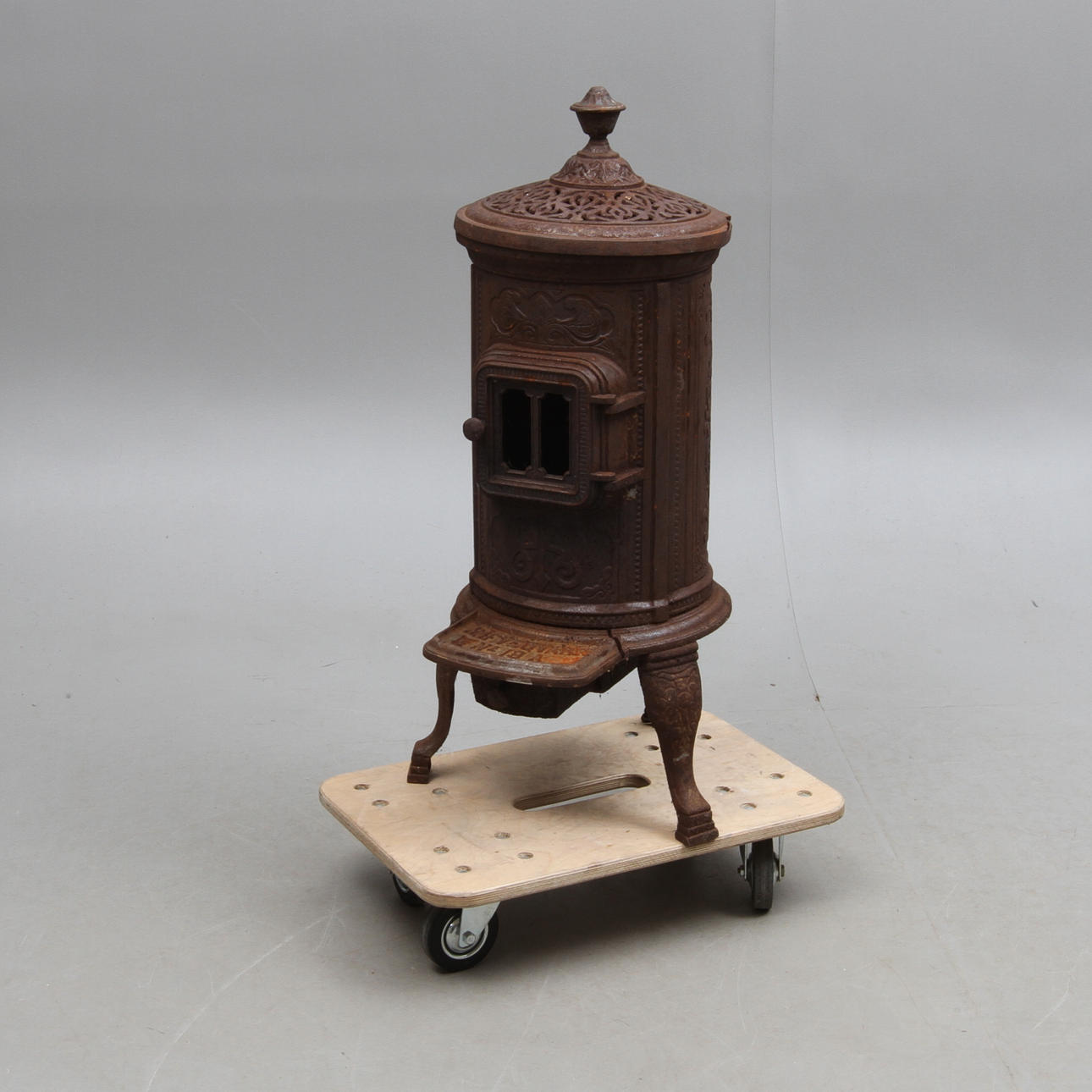 KAMIN, gjutjärn, Näfveqvarn No 19 A, 1900-tal.