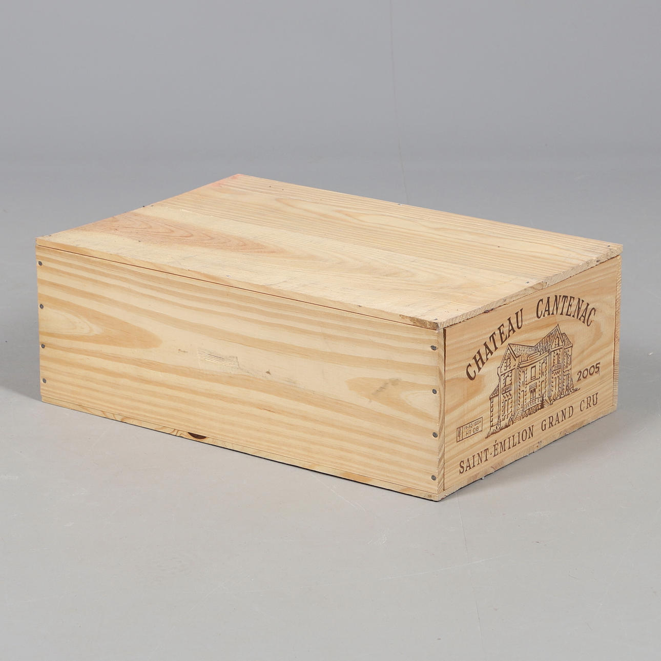 WINE - CHATEAU CANTENAC SAINT EMILION 2005.