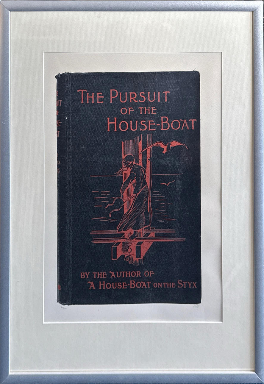 R.B. KITAJ. FRAMED SCREENPRINT.