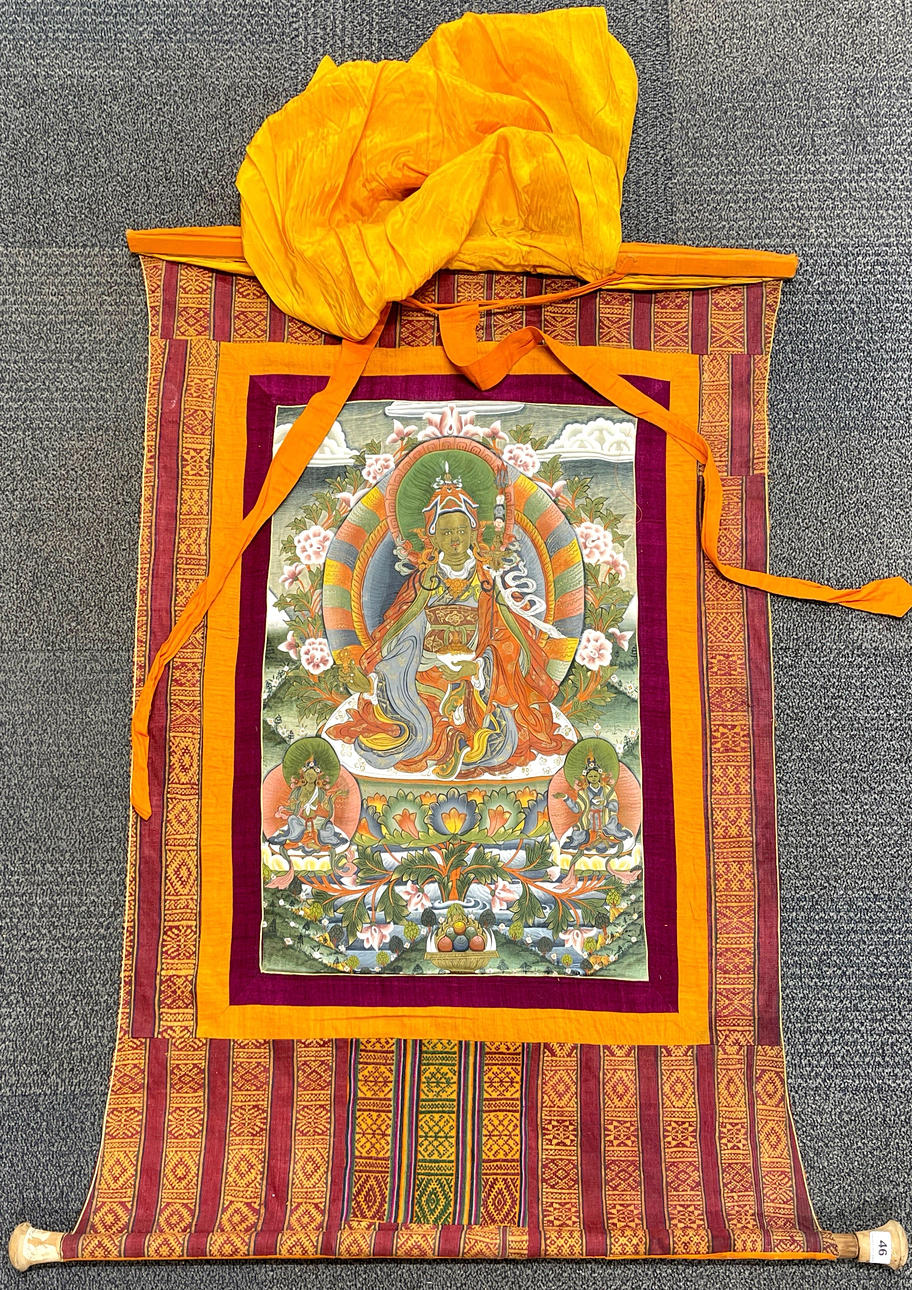 TIBETAN THANGKA.