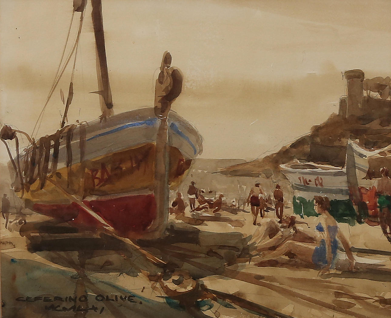 CEFERINO OLIVÉ. Tossa de Mar.
