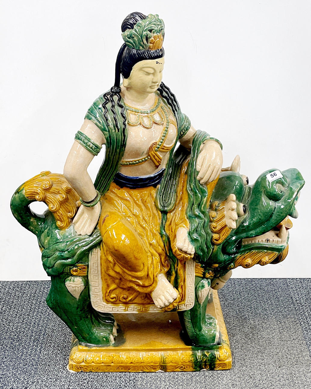 ESCULTURA DE LA DIOSA MING CHINA.