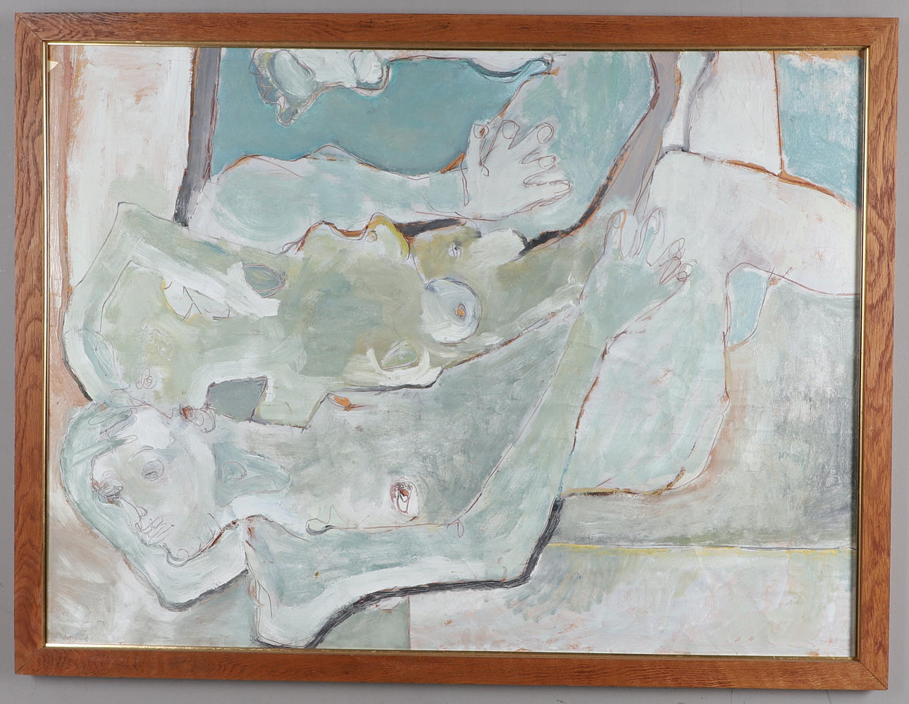 CONTEMPORARY ENGLISH SCHOOL. RECLINING FIGURES.