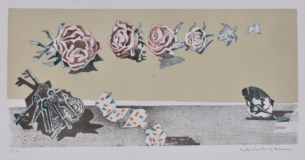 AXEL OLSON. Color lithography.