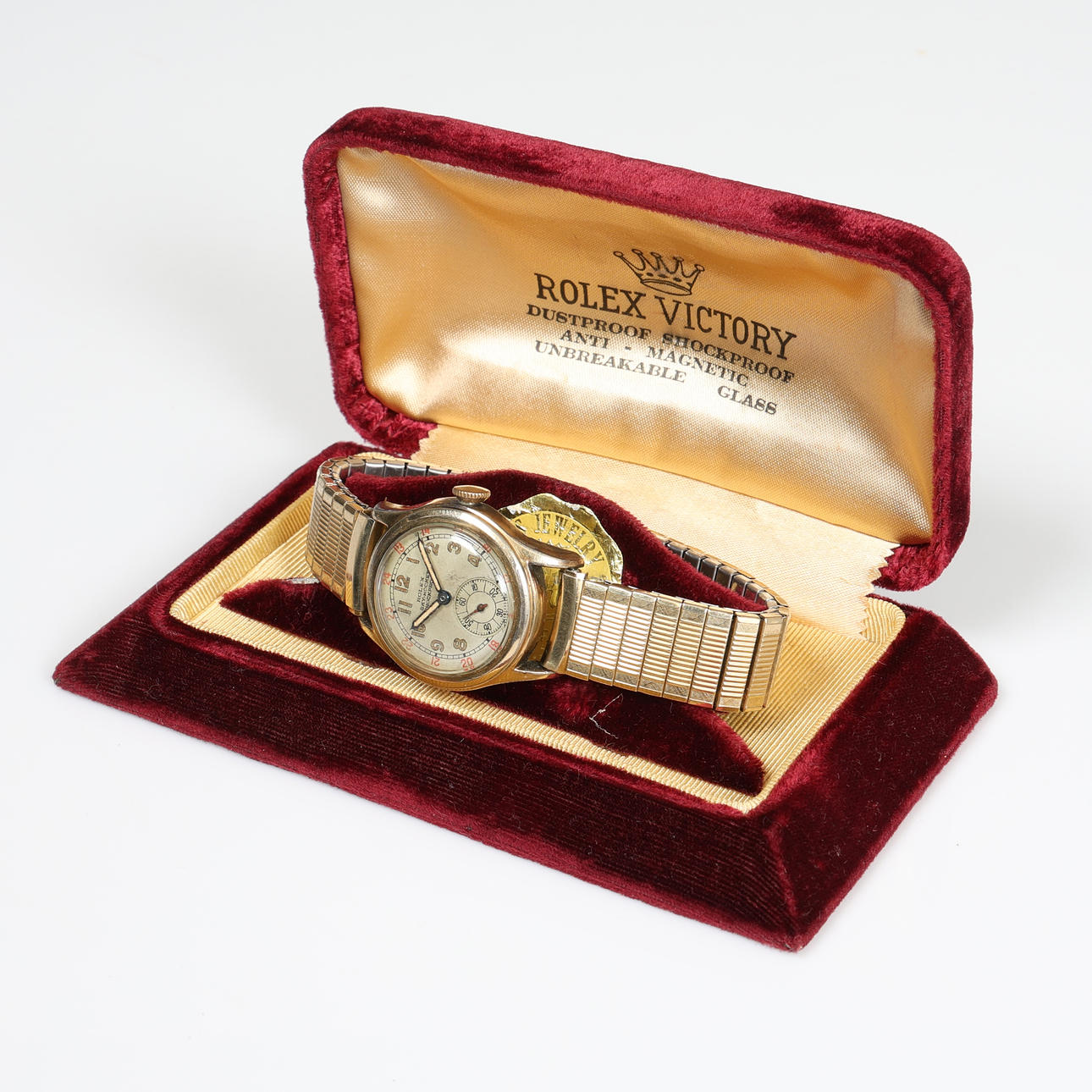 A ROLEX SKY-ROCKET SHOCKPROOF GENTLEMANS WRISTWATCH.