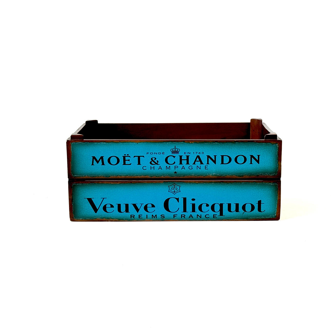 CHAMPAGNE ADVERTISING BOX.