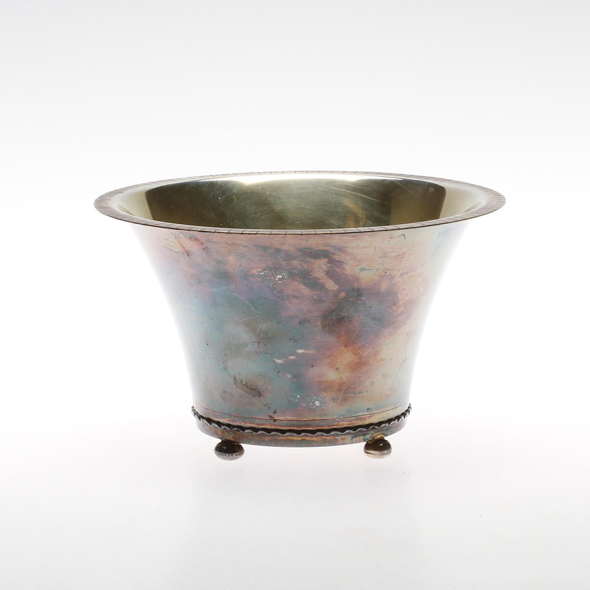 SKÅL, silver, GAB, Stockholm 1938, vikt ca. 186,7 gram.