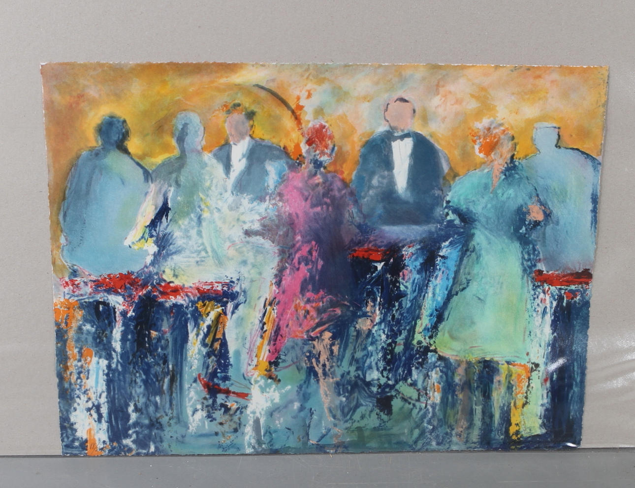 KARL HÖGLUND. litografi, signerad samt numrerad.