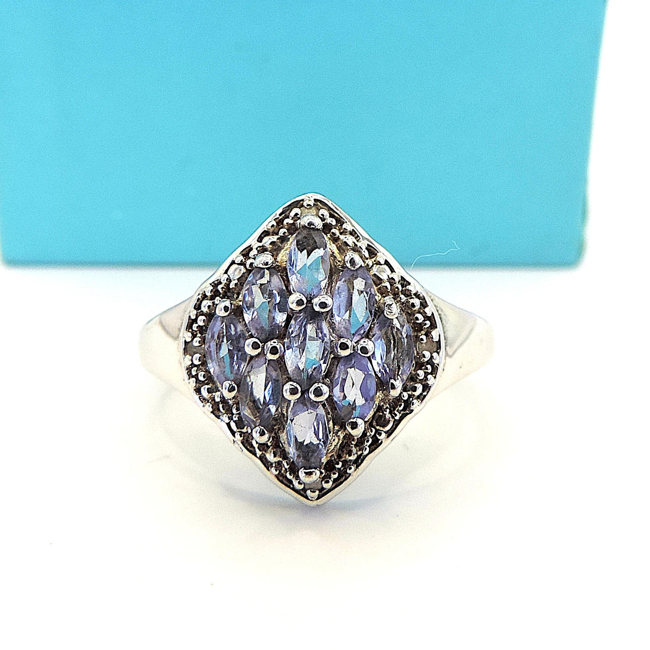 STERLINGHOPEAA 3 KARAATIN TANZANITTISORMUS.