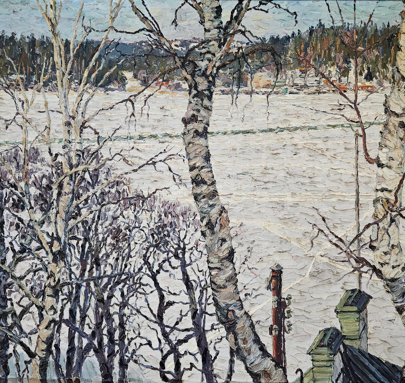 OKÄND KONSTNÄR. Oil on canvas, unsigned.