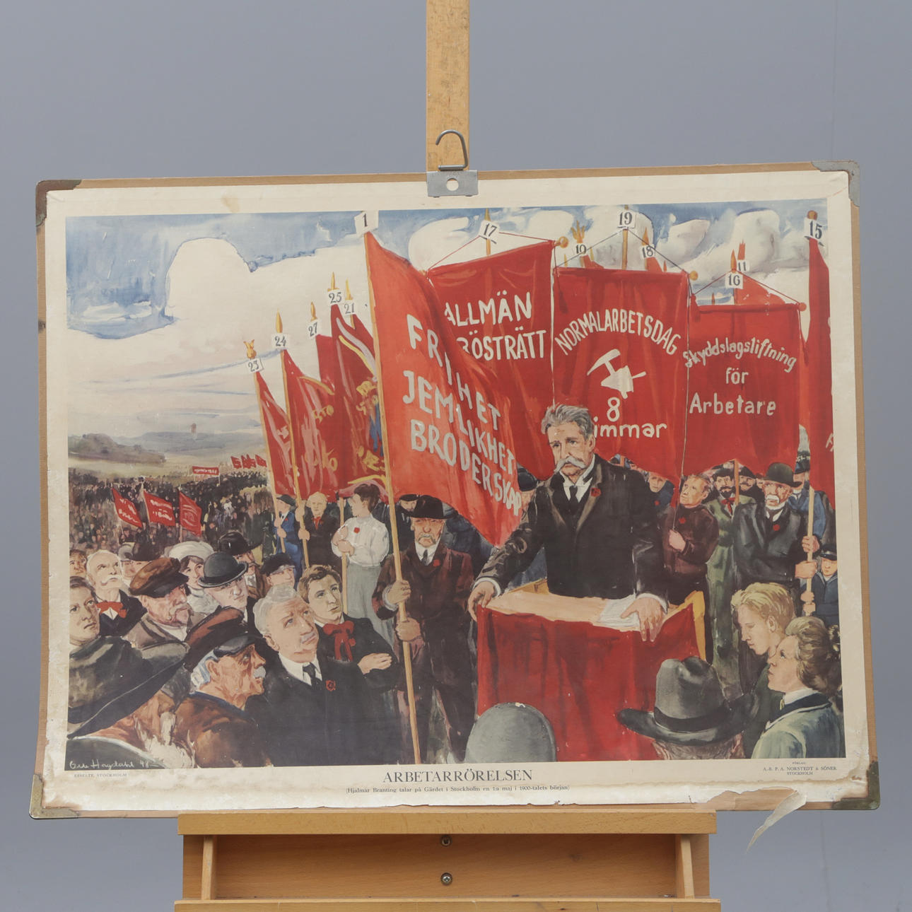 Skoleplan, Arbejderbevægelsen.