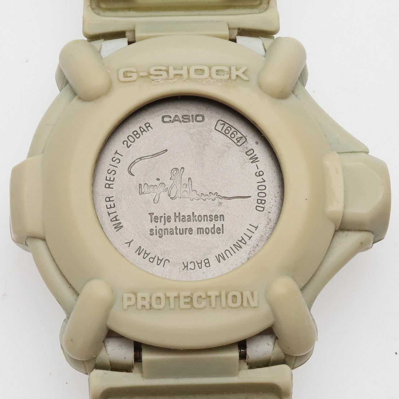 WRISTWATCH. Casio G-Shock DW-9100BD TERJE HAAKONSEN. Clocks 