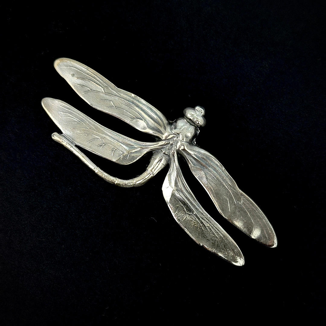 925 SILVER STOR TROLLSLÄNDA BROSCH.