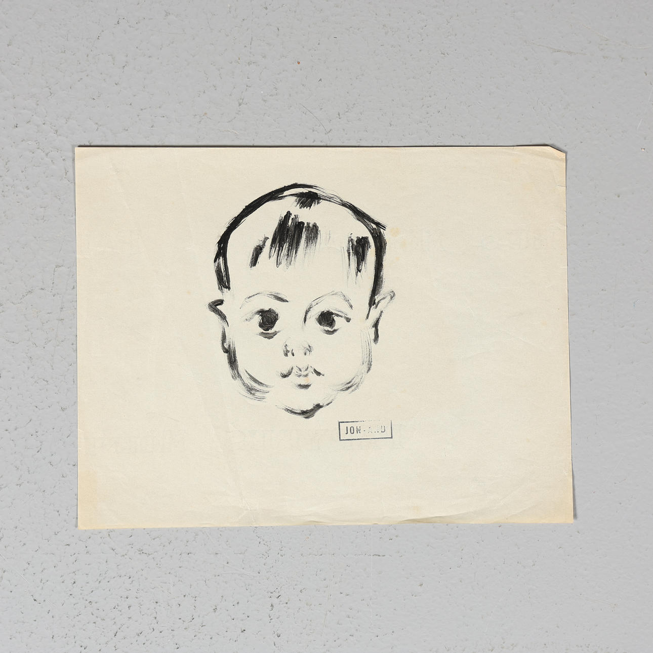 JOHN JON-AND. WATERCOLOR.