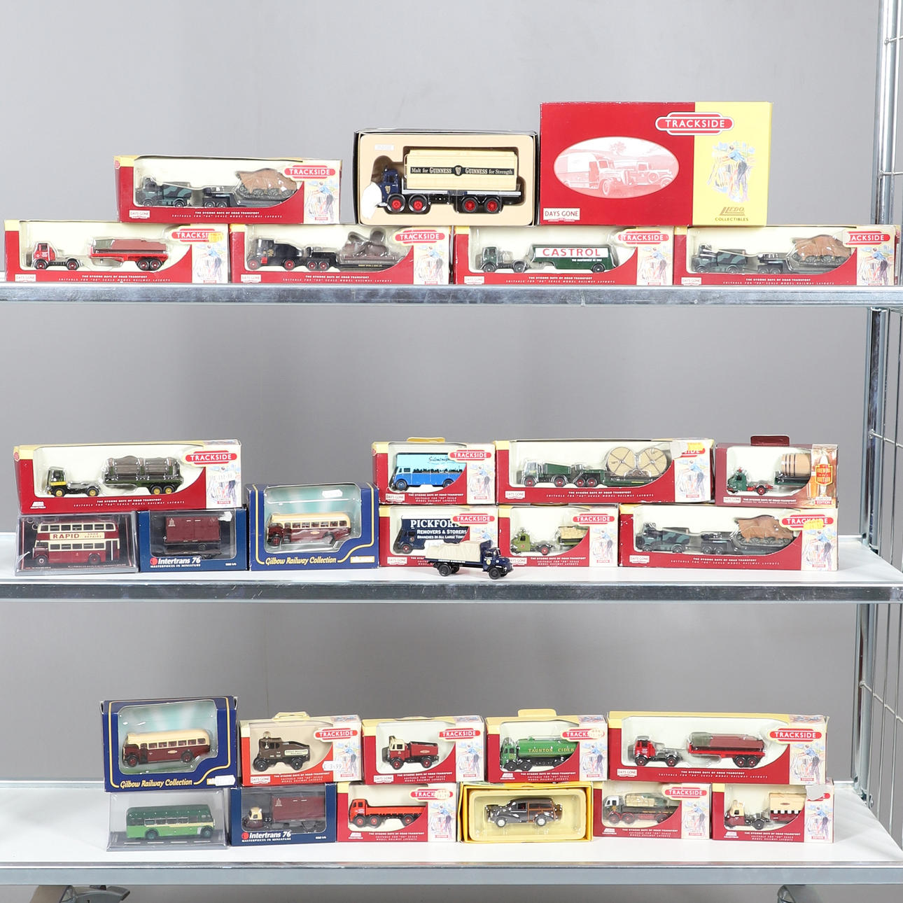 DIE CAST TOYS INCLUDING TRACKSIDE & CORGI.