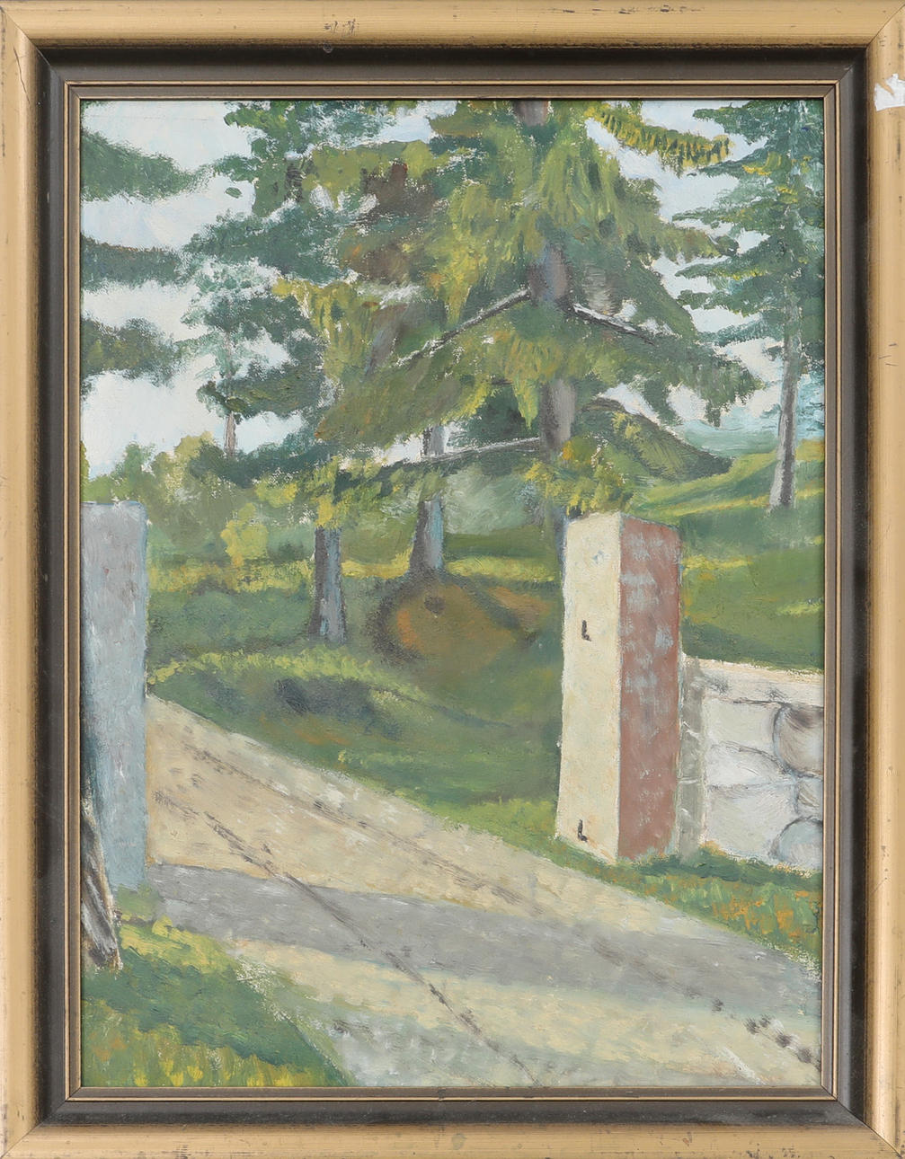 OIDENTIFIERAD KONSTNÄR. Óleo sobre lienzo.