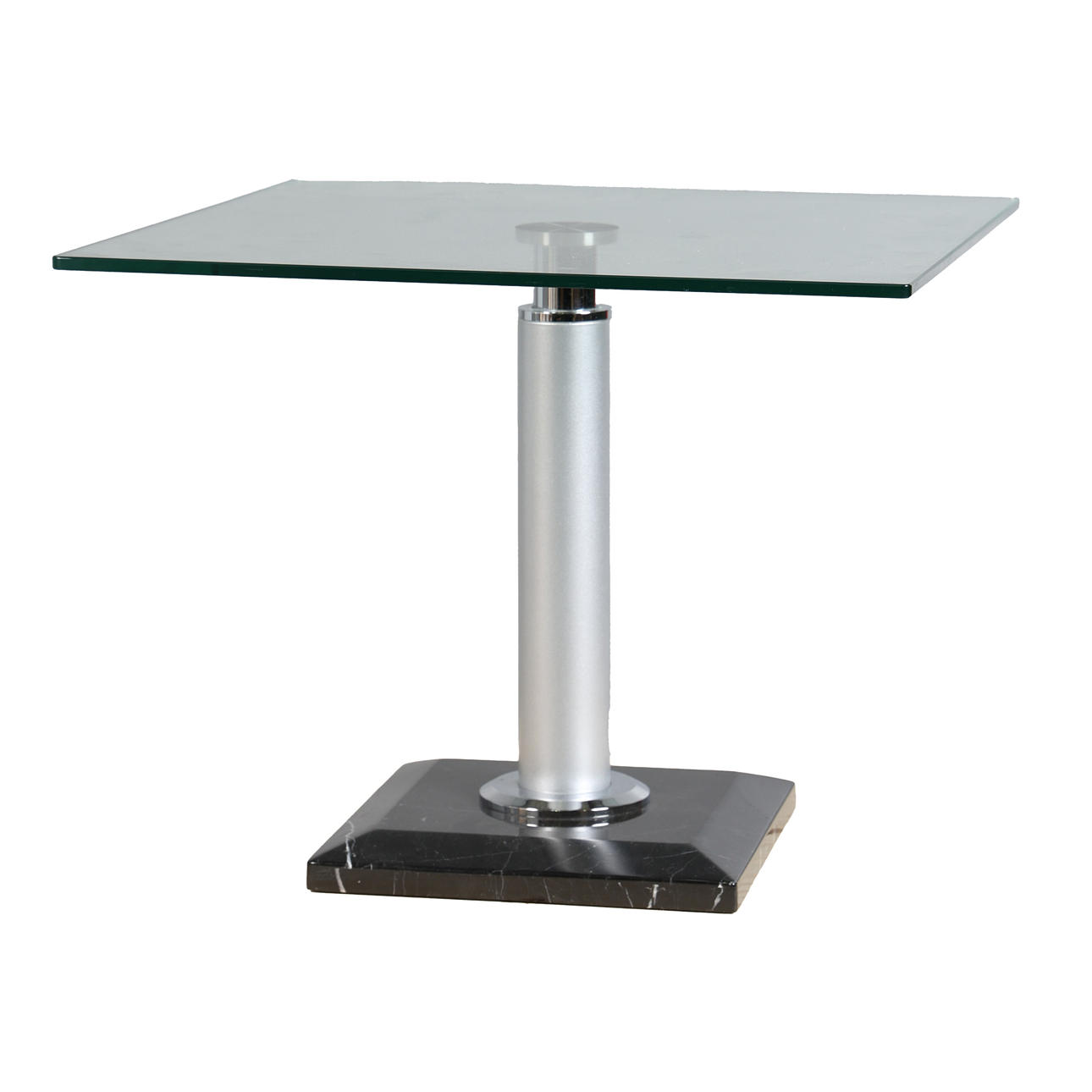 ARTEDI. AN ITALIAN BLACK MARBLE SIDE TABLE.