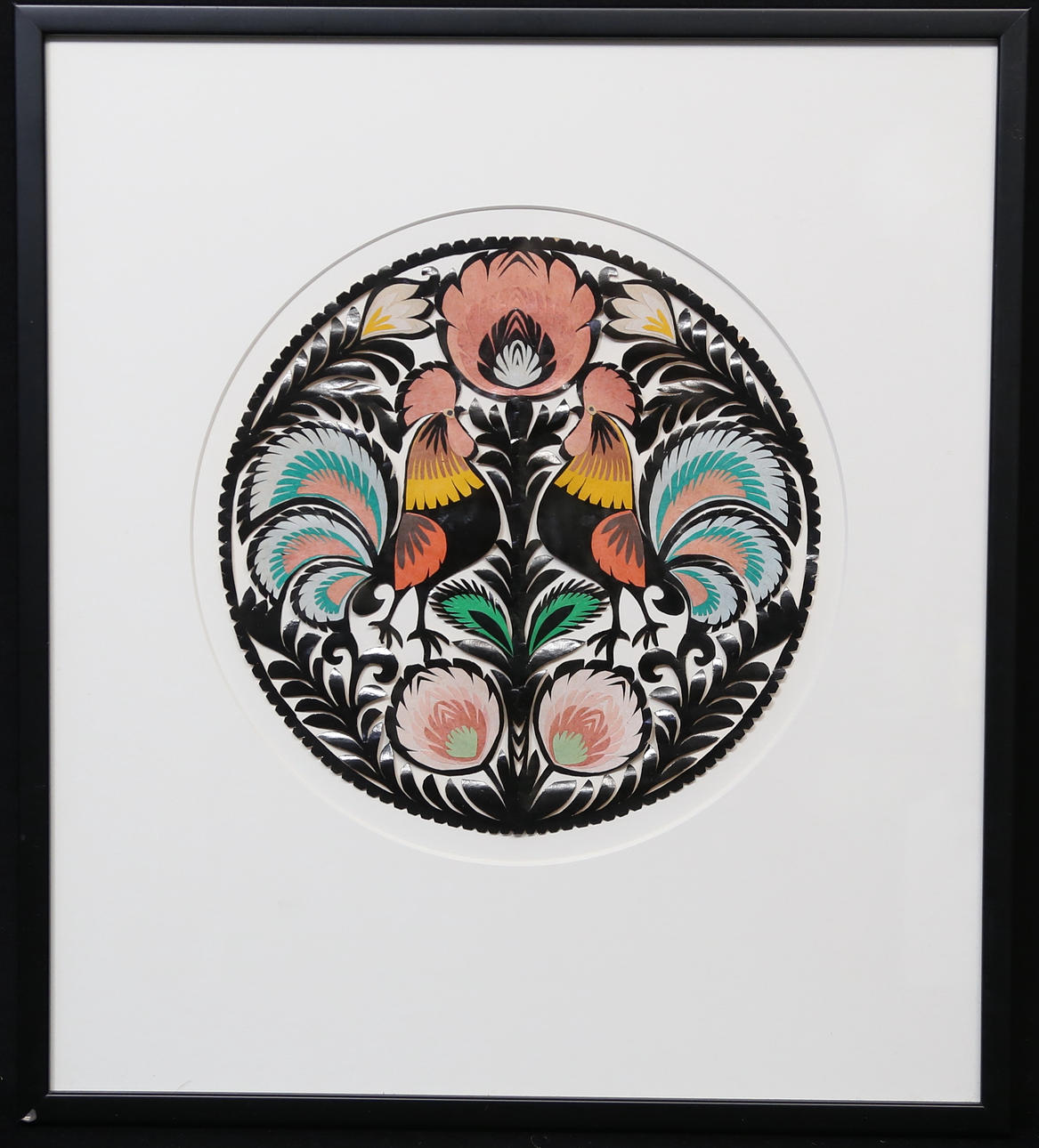 OIDENTIFIERAD KONSTNÄR. Silhouette, probably Poland.