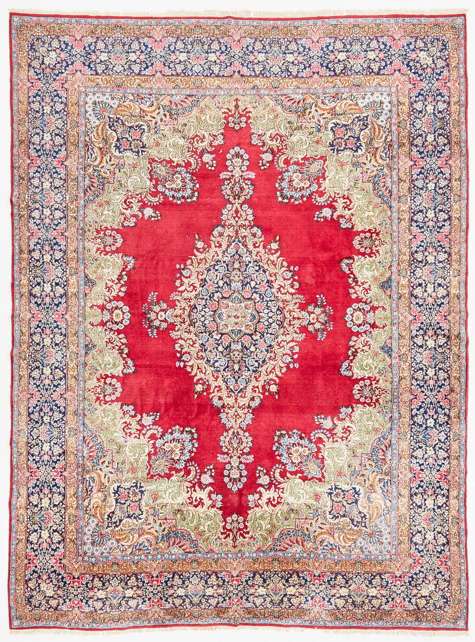 ALFOMBRA ORIENT, Kirman, semiantigua.