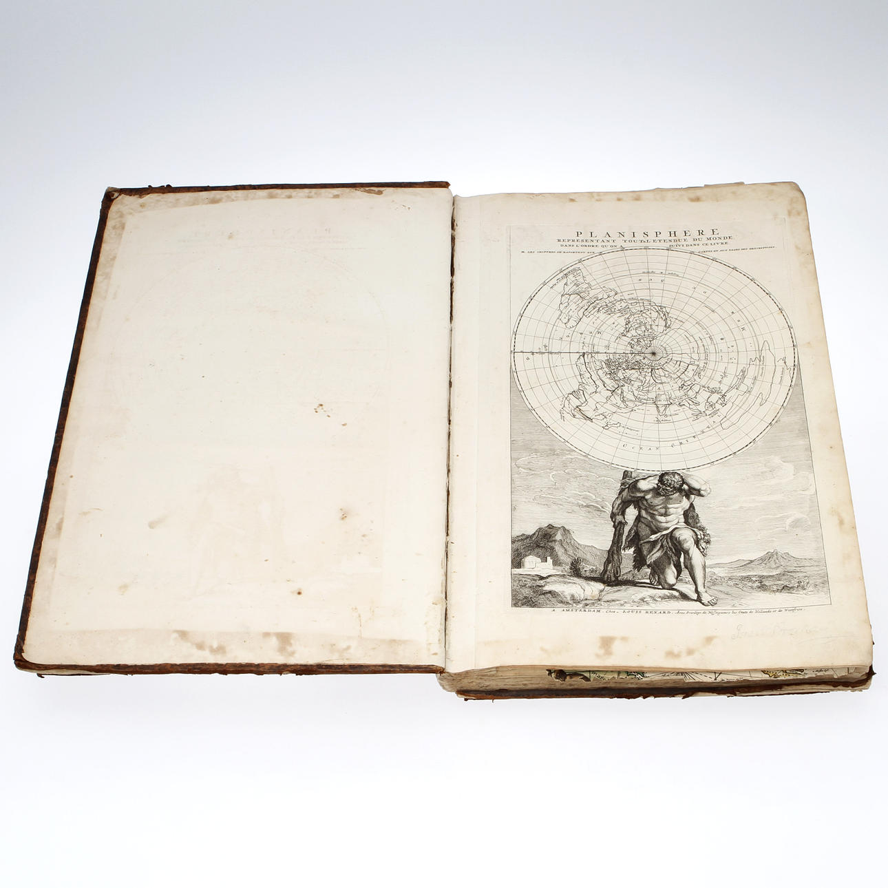 LOUIS RENARD (1678-1746). Atlas de la navigation et du commerce qui se fait dans toutes les parties du monde, Amsterdam 1715. 34 x 53 cm.