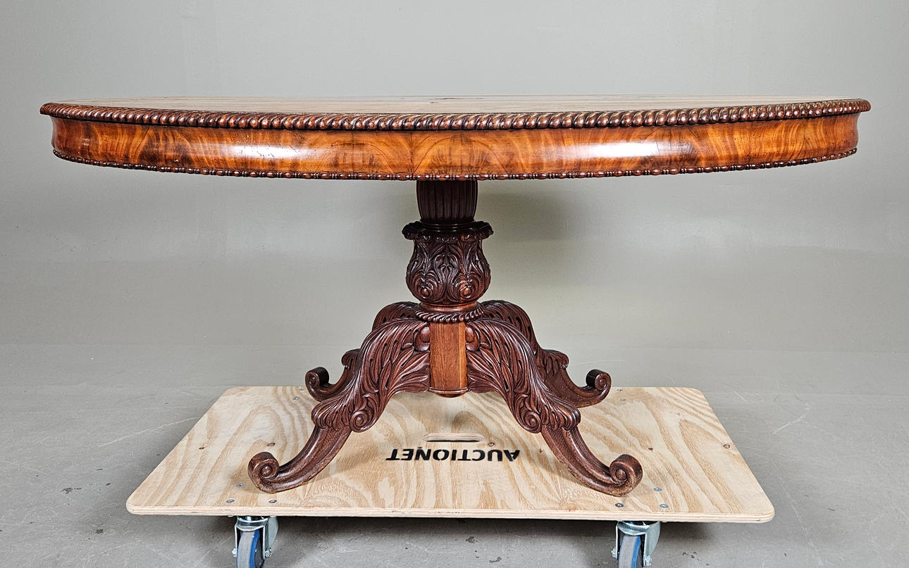 A 19th century neo-rococo coffee table.