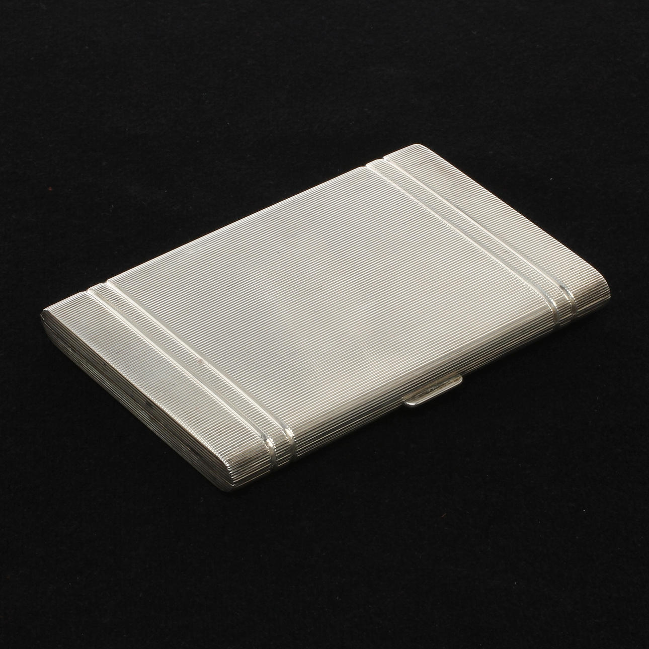 CIGARETTETUI, sterlingsilver, svenska importstämplar, 1900-talets mitt.