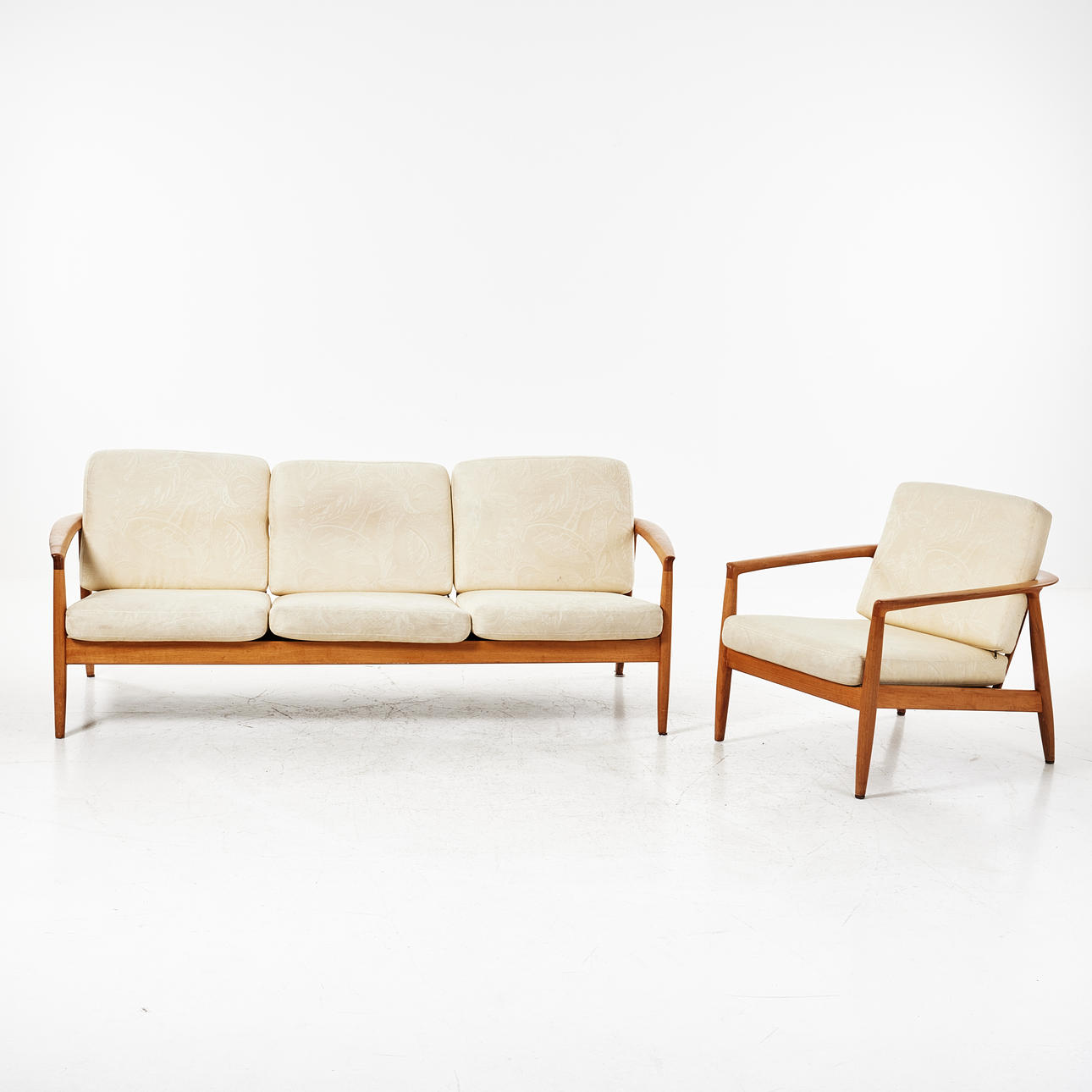 FOLKE OHLSSON. Sofa og lænestol, Bodafors, 1961.
