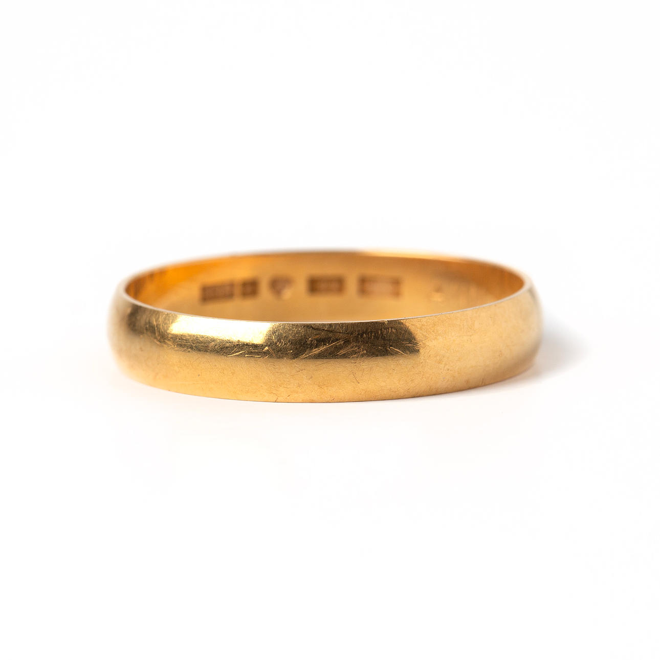 RING. 18K gold, Ringkedjan, Uppsala, 1965.