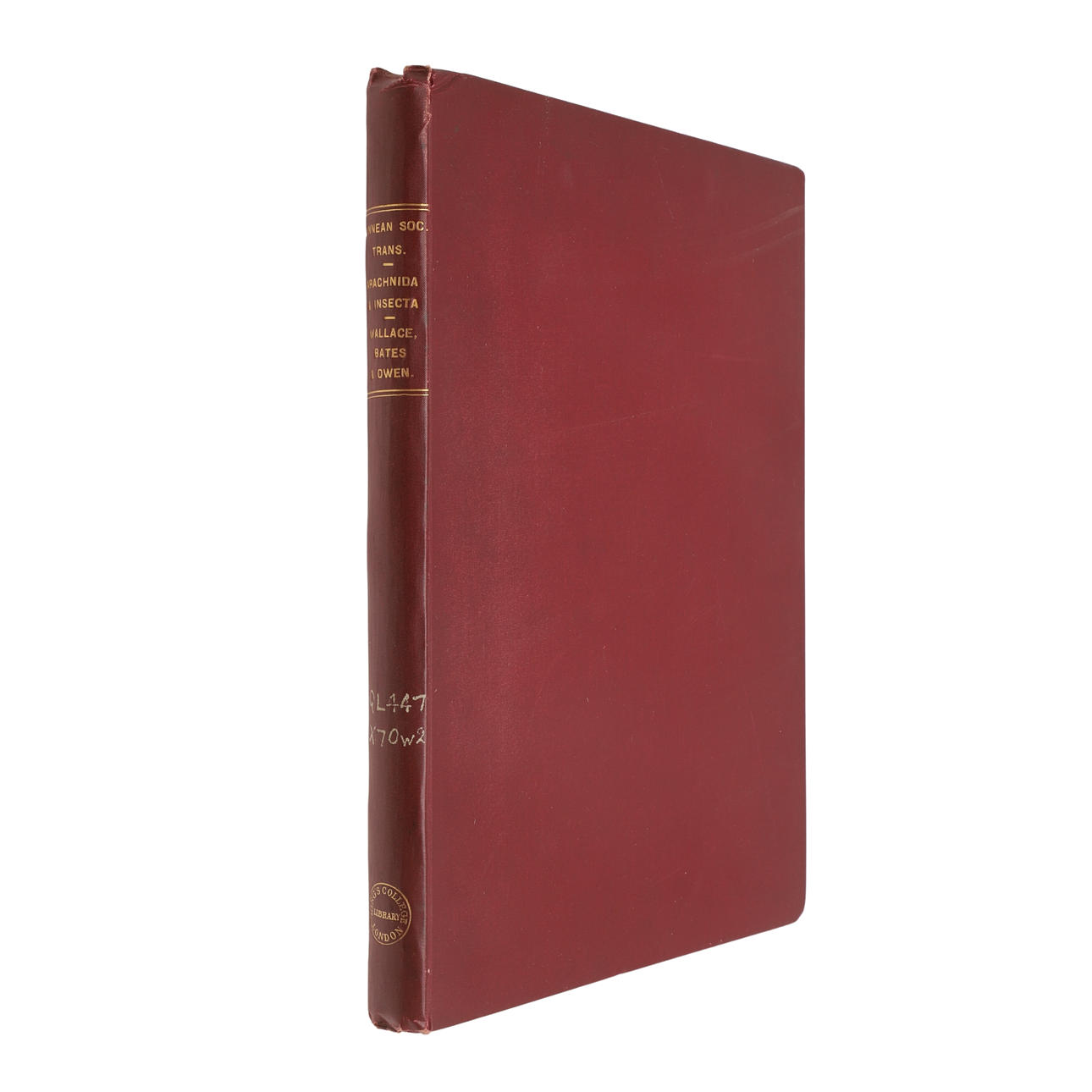 HENRY WALTER BATES. Bidrag til en insektfauna i Amazonasdalen. Lepidoptera: Heliconidae, 1862.