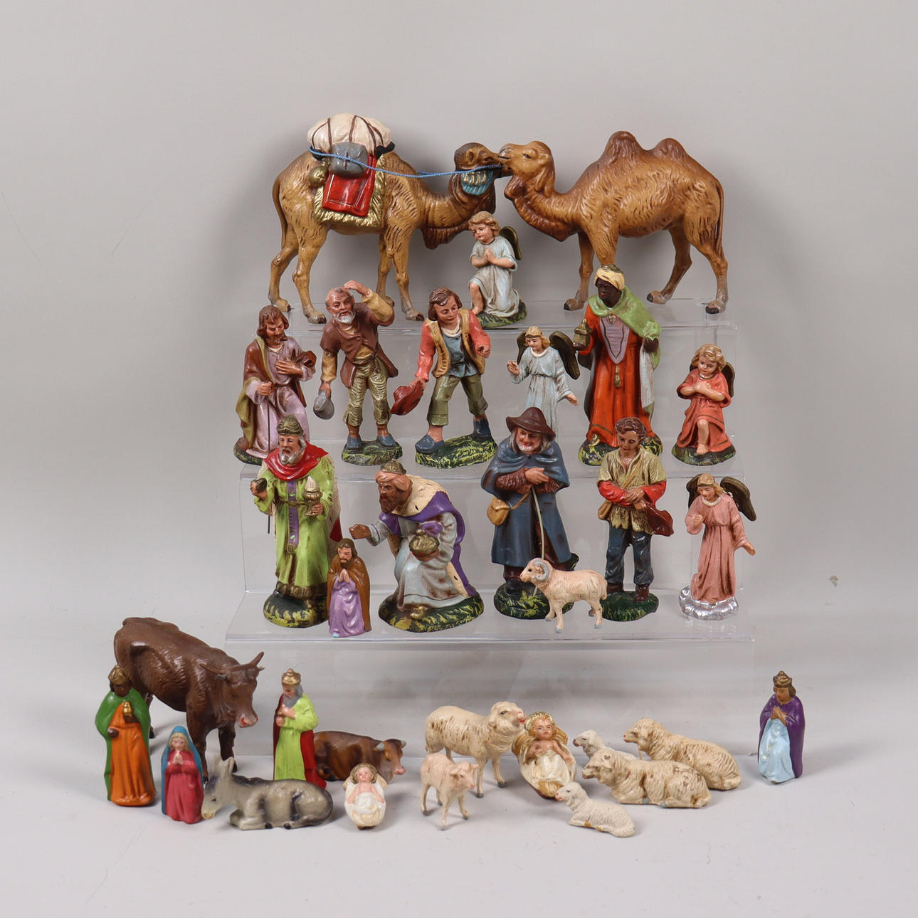 FIGURER, assorteret til julekrybbe.