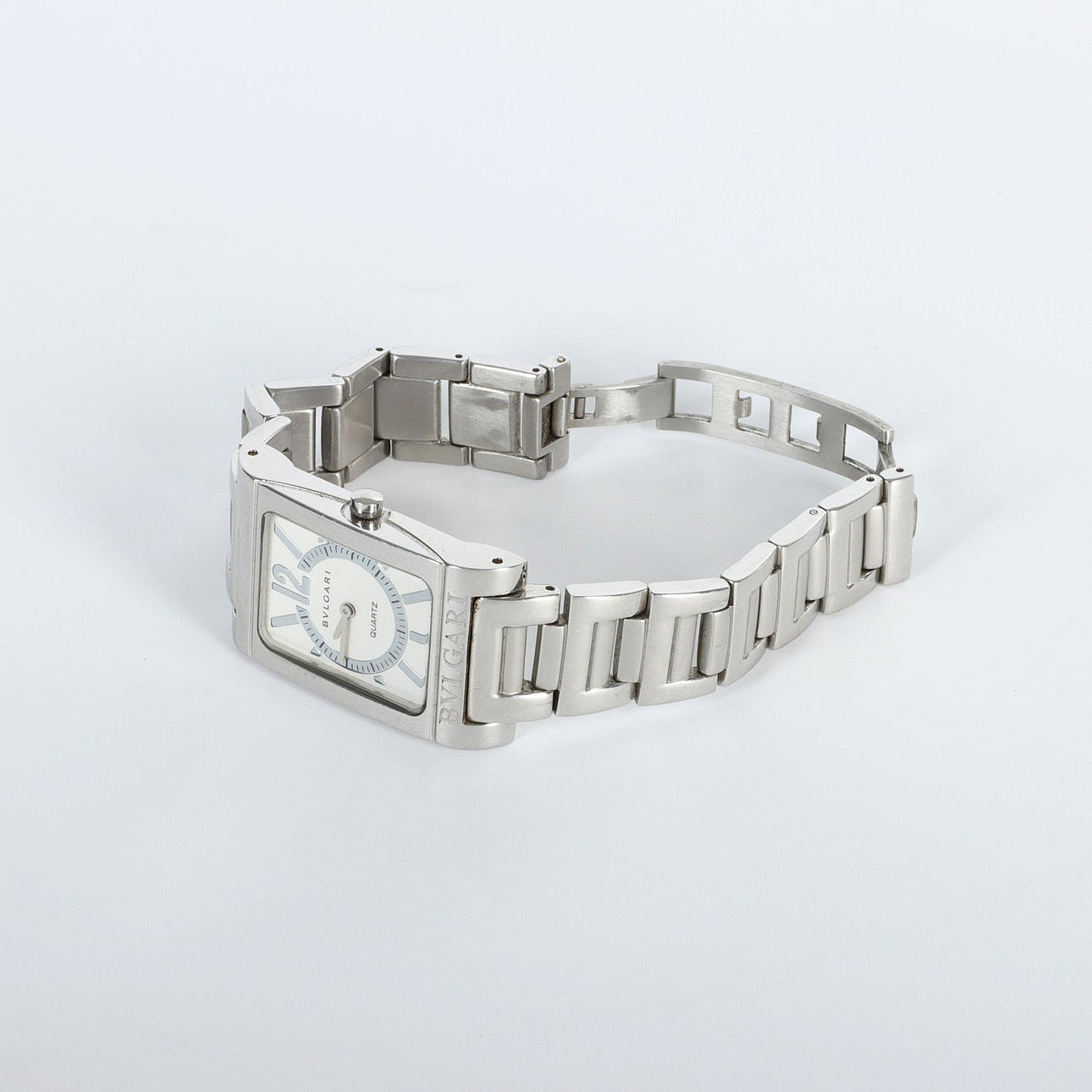 ARMBÅND UR BULGARI Rectangolo, Quartz.