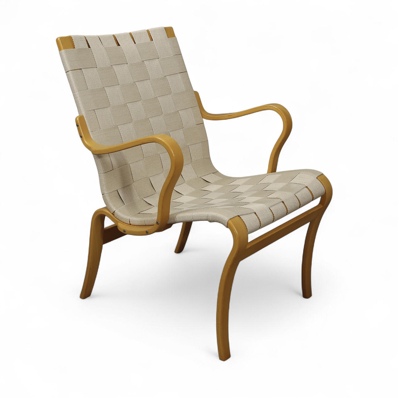 AN ARMCHAIR, “Mina”, Bruno Mathsson, Dux.