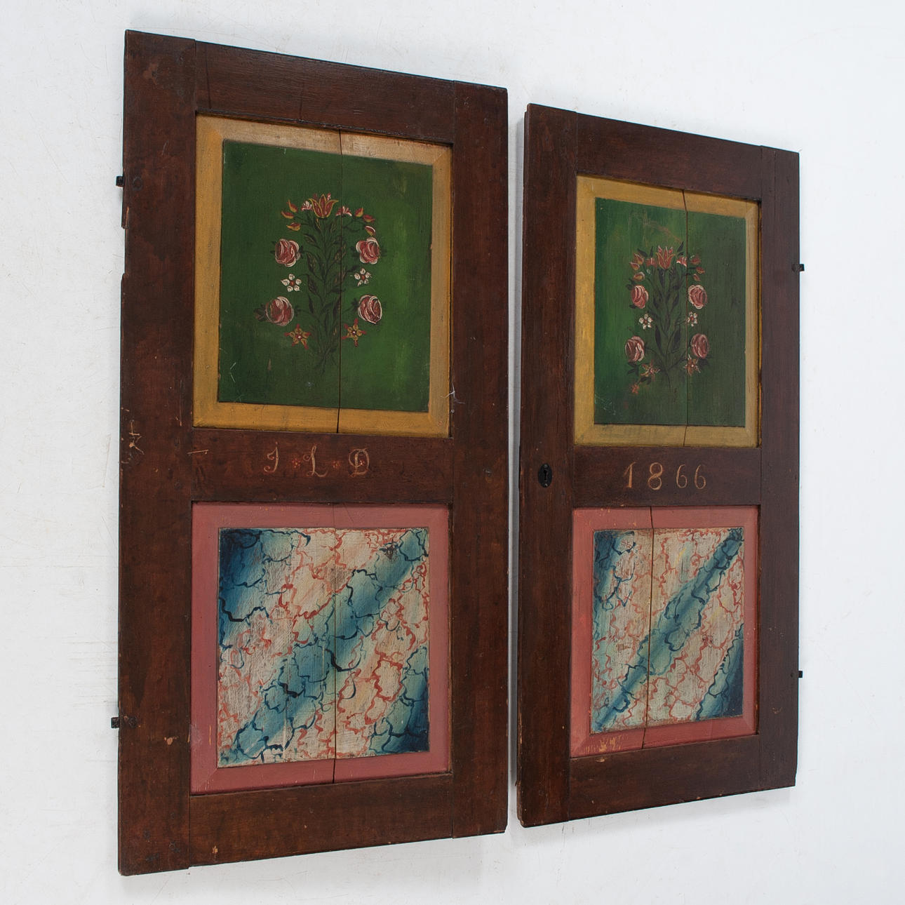 Døre, et par, generelt, årgang 1866.