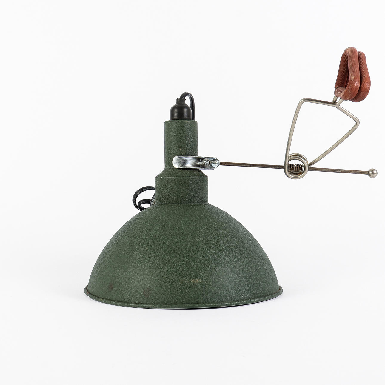 KLÄMLAMPA plåt, 1900-tal, industridesign.