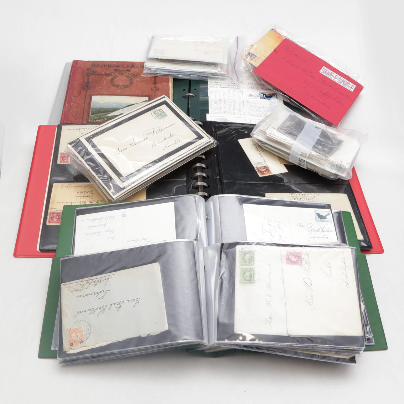 Postimerkit, monia terveystuotteita Ruotsi.