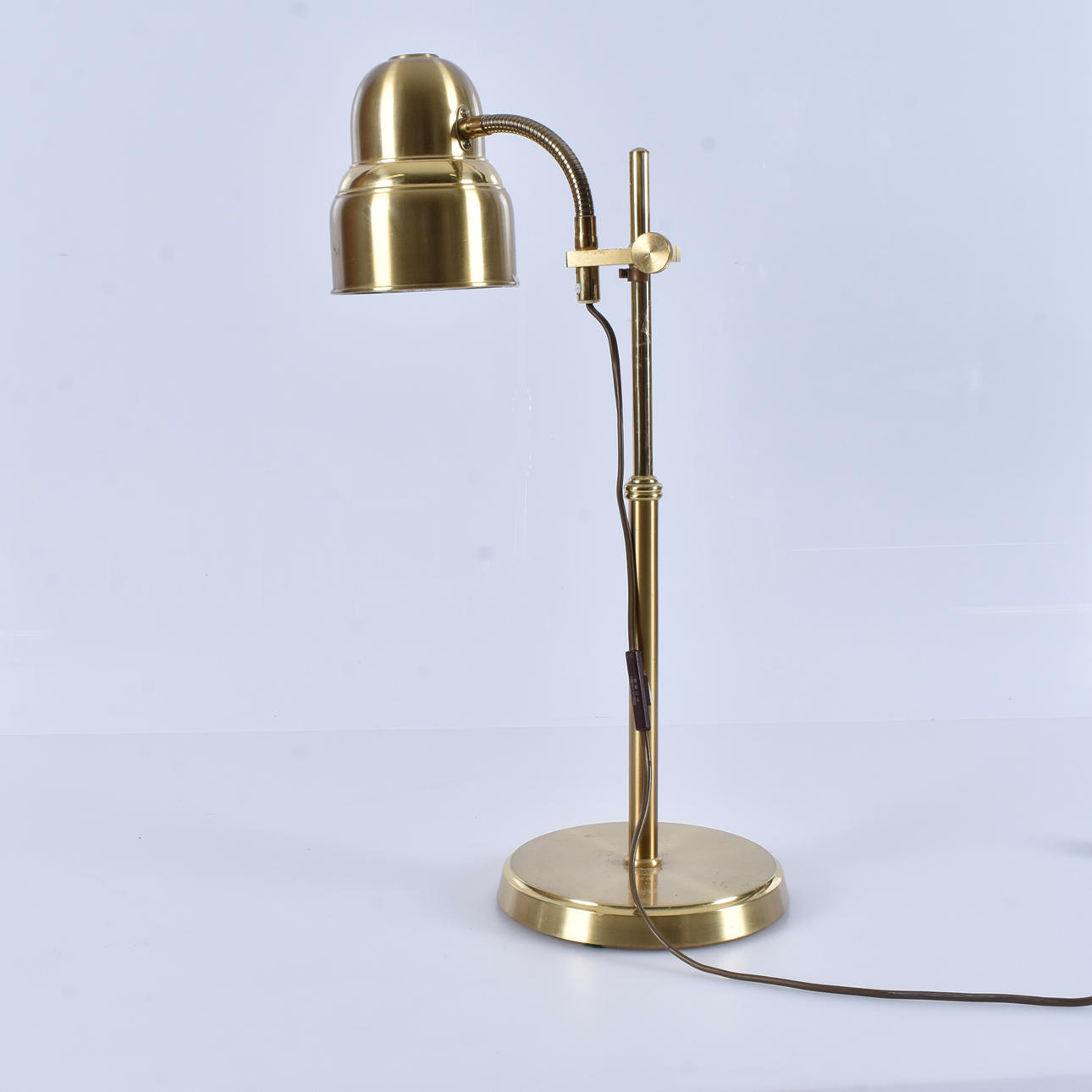 TABLE LAMP, BRASS, EWÅ.