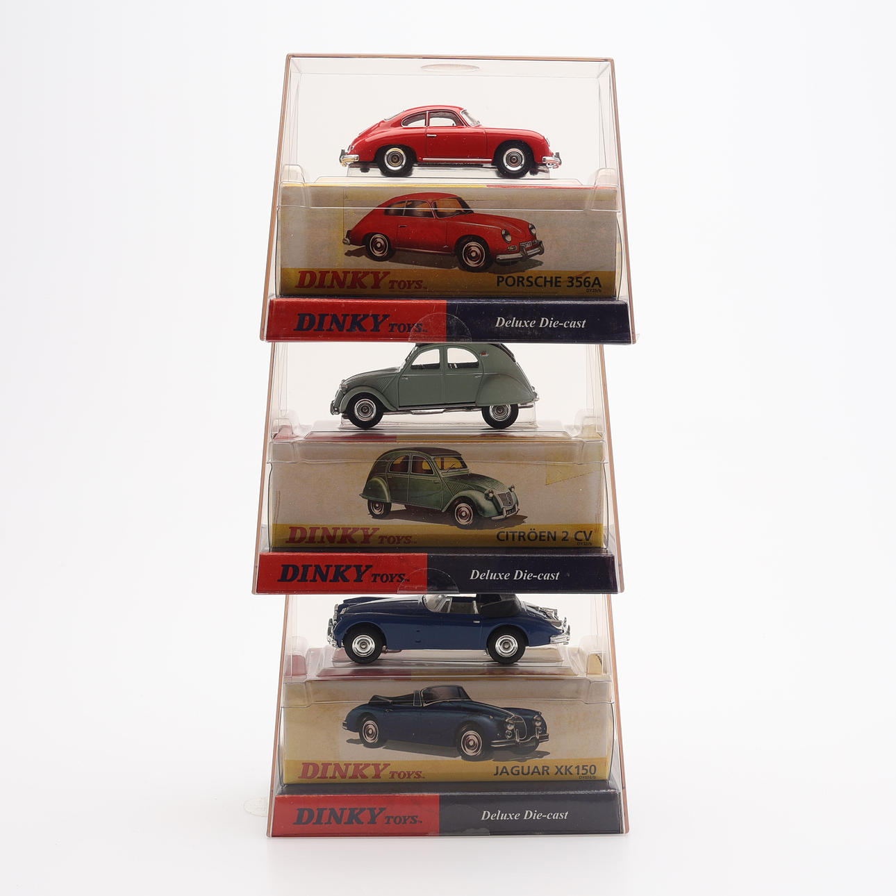 MODELBILER, 3 STK, DINKY LEGETØJ, SKALA 1:43.