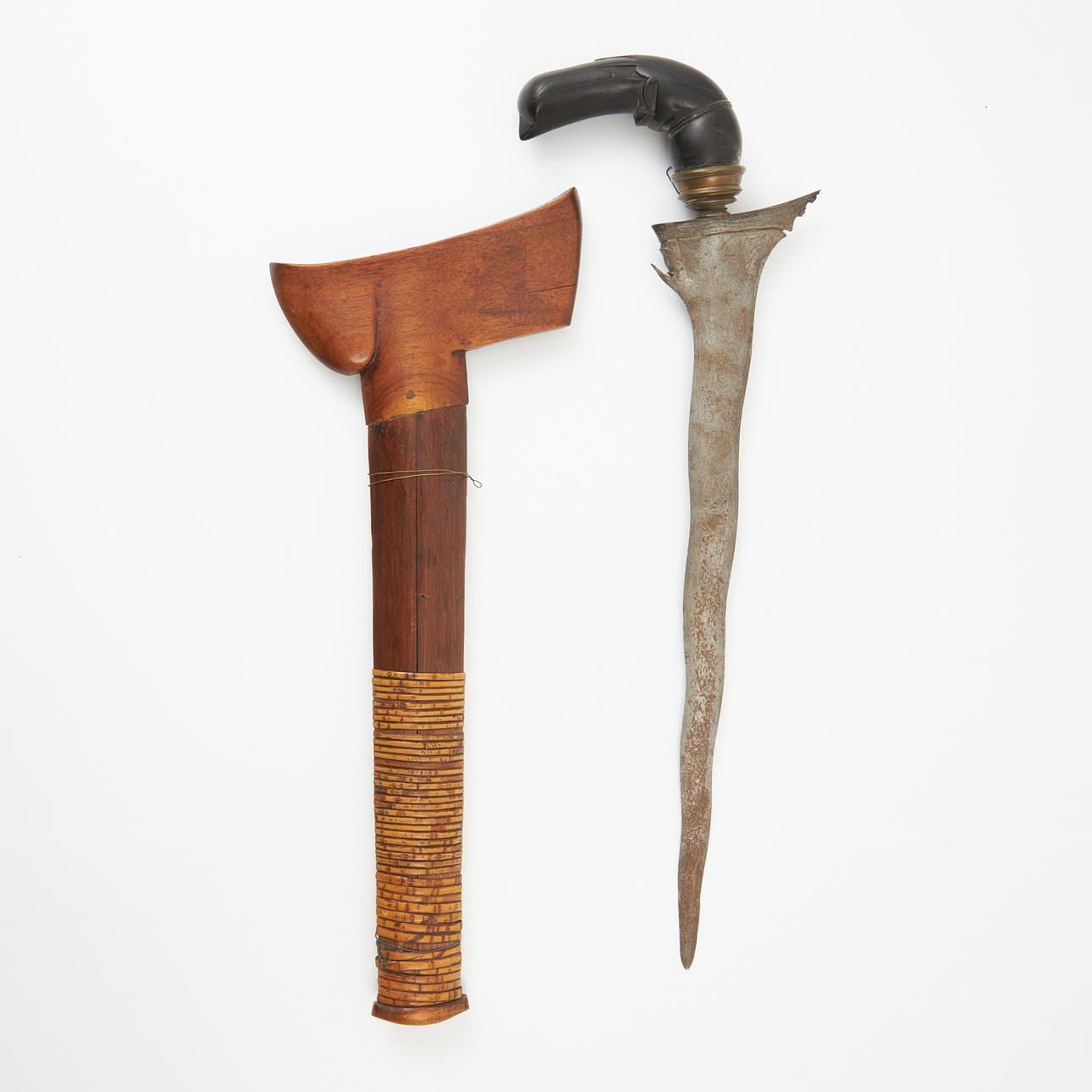 KRIS, Bugis, Penghulu Type, Sulawesi, Indonesien.