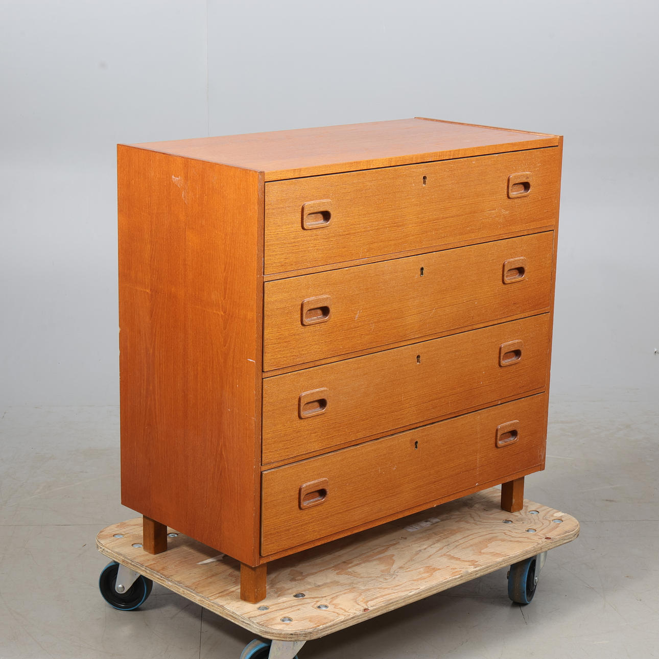 BYRÅ, teak, 1900-tal mitt.