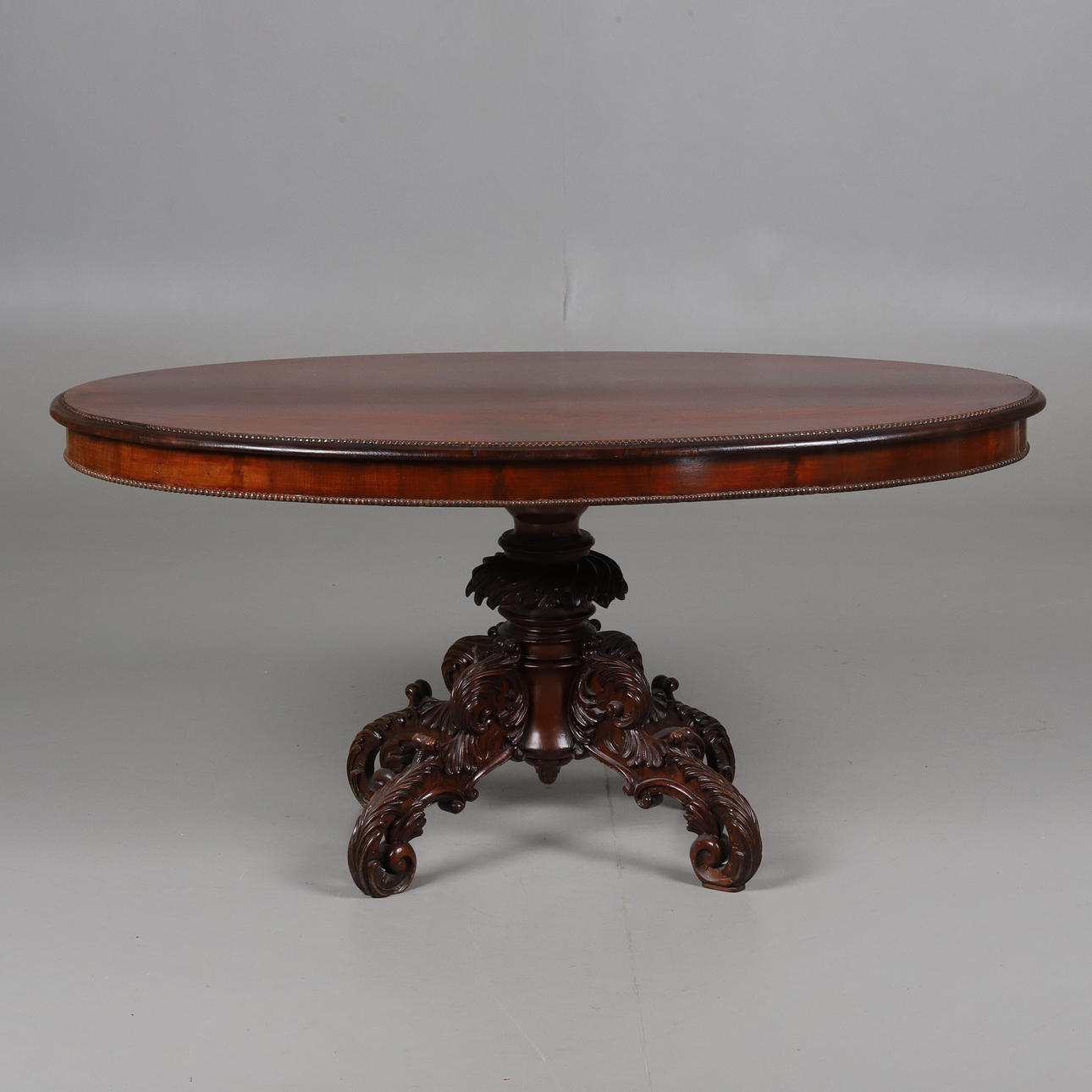 SOFFBORD/PELARBORD, mahogny.