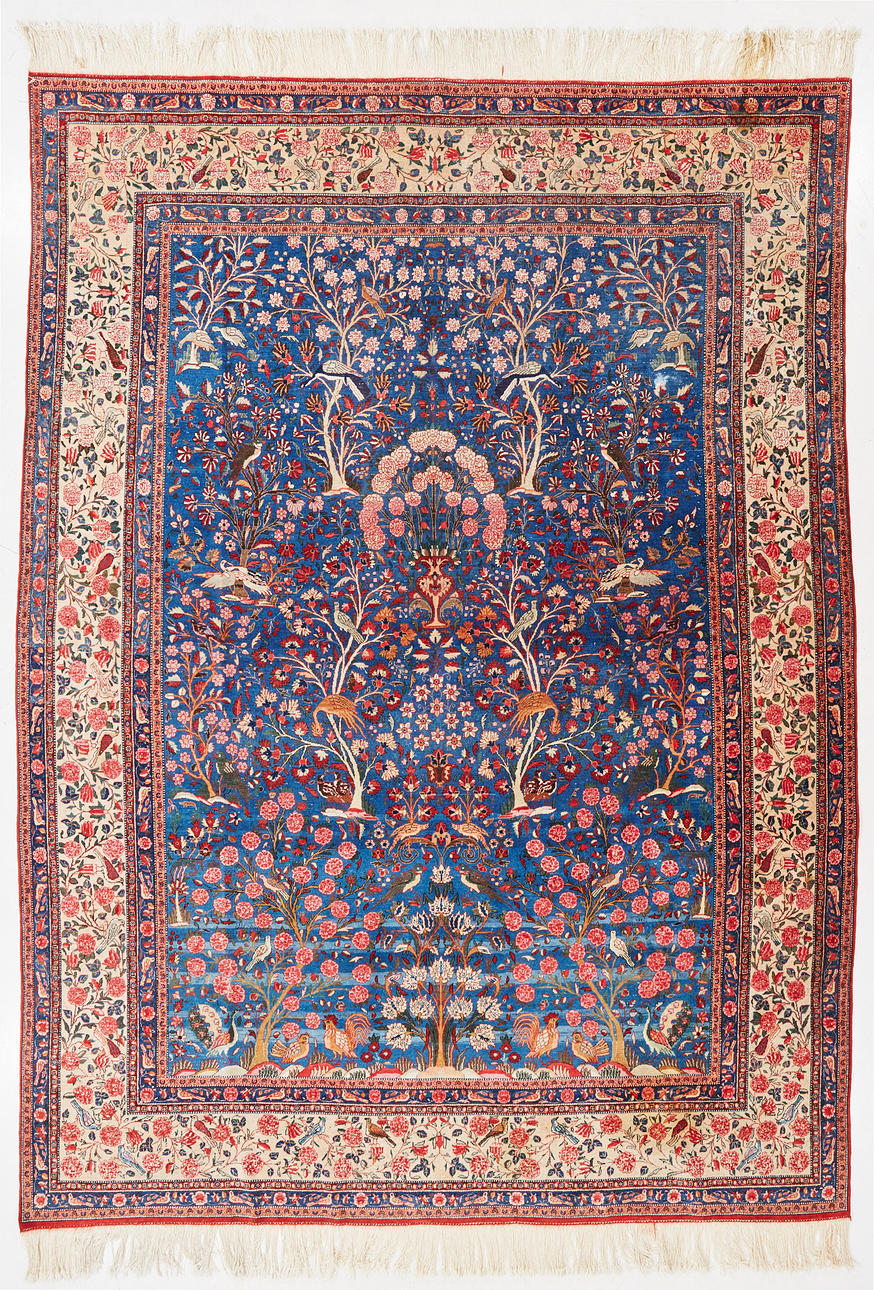 ORIENTMATTA, semiantik, ca 353x251-258 cm.