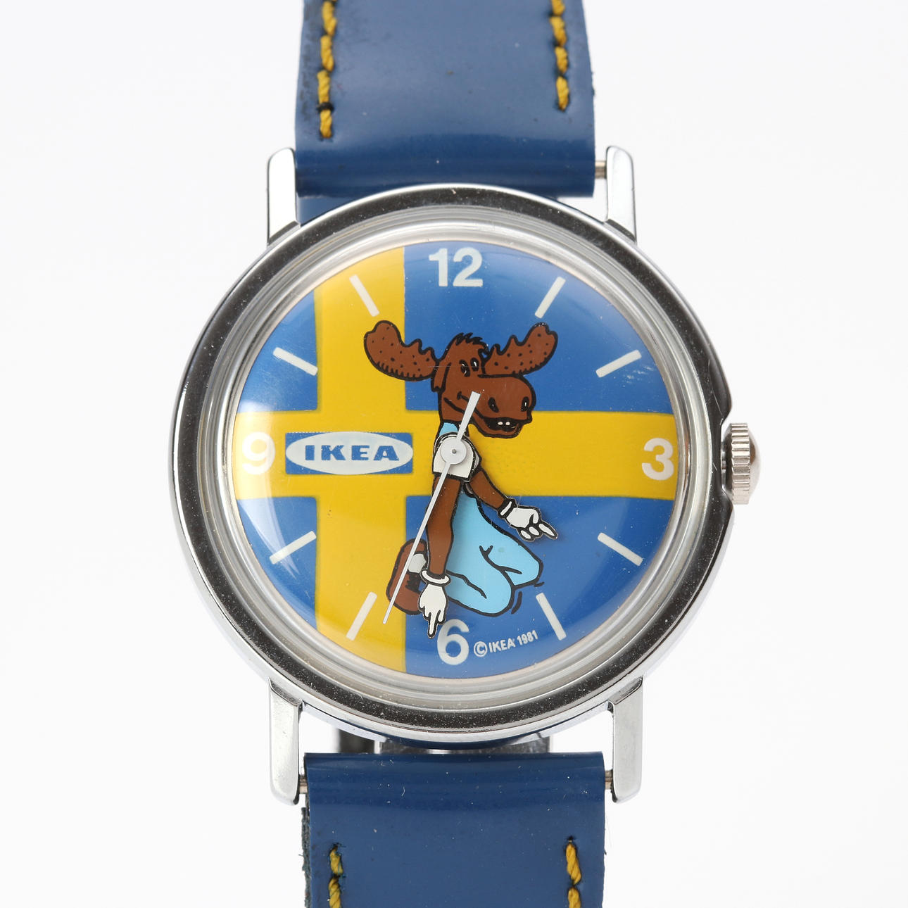 IKEA ARMBANDSUR. Stål, manuell, daterad 1981.